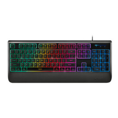 入门推荐！Rapoo雷柏 V56混光机械段落感游戏键盘