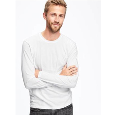 双12好价！OLD NAVY 332888 男士基本款长袖T恤