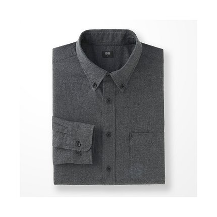 双12好价！优衣库 UNIQLO 男装 法兰绒衬衫172940