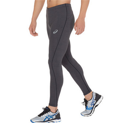 双12预告！亚瑟士男式fuzeX运动印花紧身裤XXR855