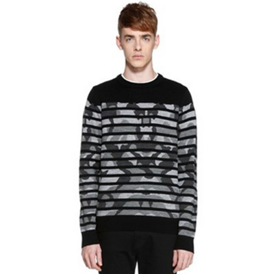 双12预告！TRENDIANO潮条纹圆领套头针织衫3HC1032020