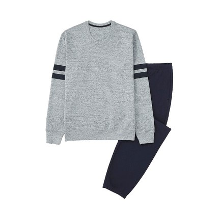新低！UNIQLO 优衣库 177627 男士 起居套装