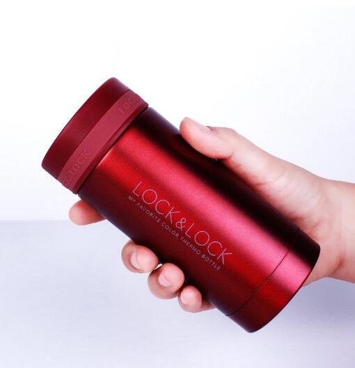 保温保冷！乐扣乐扣 不锈钢纤巧保温茶杯 LHC560(300ml)
