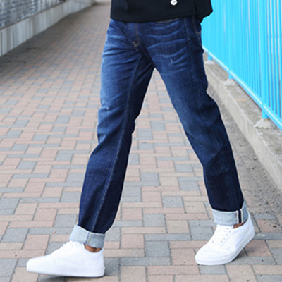 双12预告！Lee男士百搭小直脚磨破牛仔裤L12726Z024UV