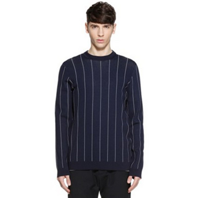 双12预告！TRENDIANO竖条纹圆领套头针织衫3HI1030330