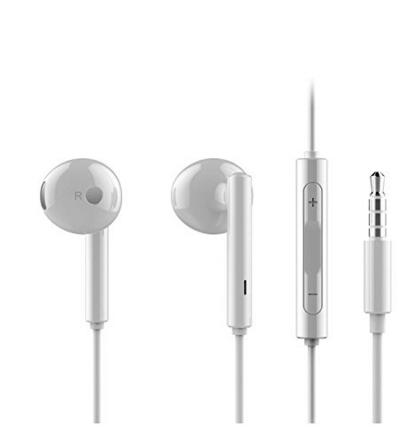 清听时光！华为 荣耀 AM115 半入耳式耳机 (白色)