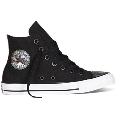 双12预告！CONVERSE匡威All Star炫色油印拼接帆布鞋551607C