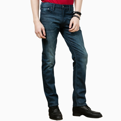 双12预告！李维斯504系列男士标准直脚做旧水洗牛仔裤29990-0508