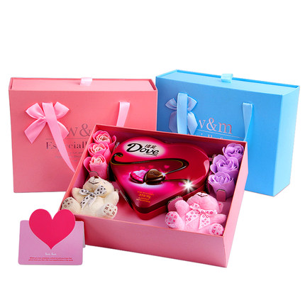 双12好价！德芙圣诞巧克力礼盒装创意糖果礼盒