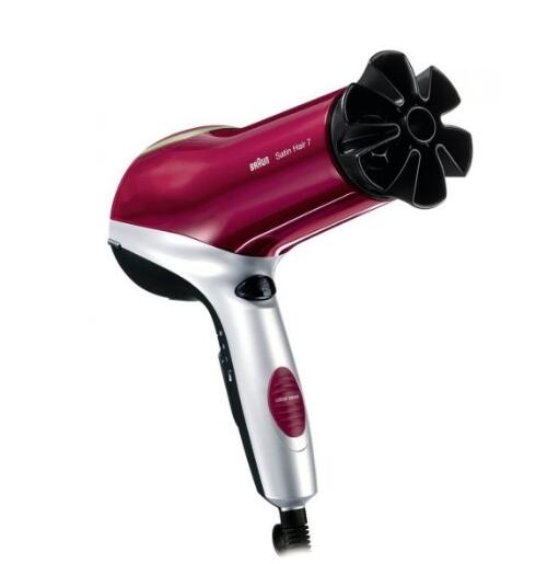 离子护发！Braun 德国博朗炫发护色离子吹风机 HD770