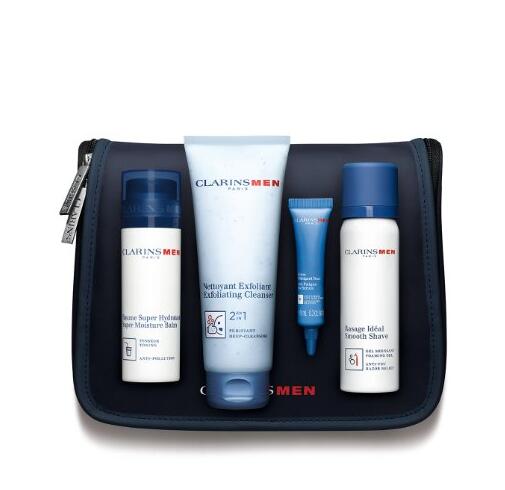 专为男士设计！Clarins 娇韵诗男士清洁保湿组合 235ml/套