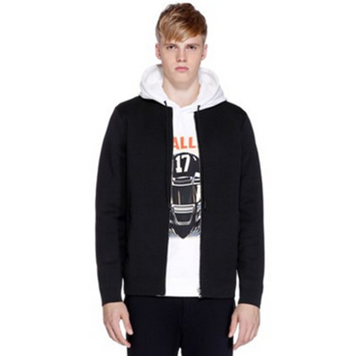 帅气减龄！TRENDIANO立领纯色棒球服针织衫开衫3HC1032760