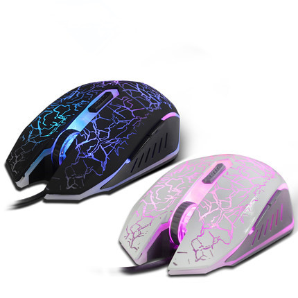 白菜价！猎狐家用办公无声背光游戏鼠标