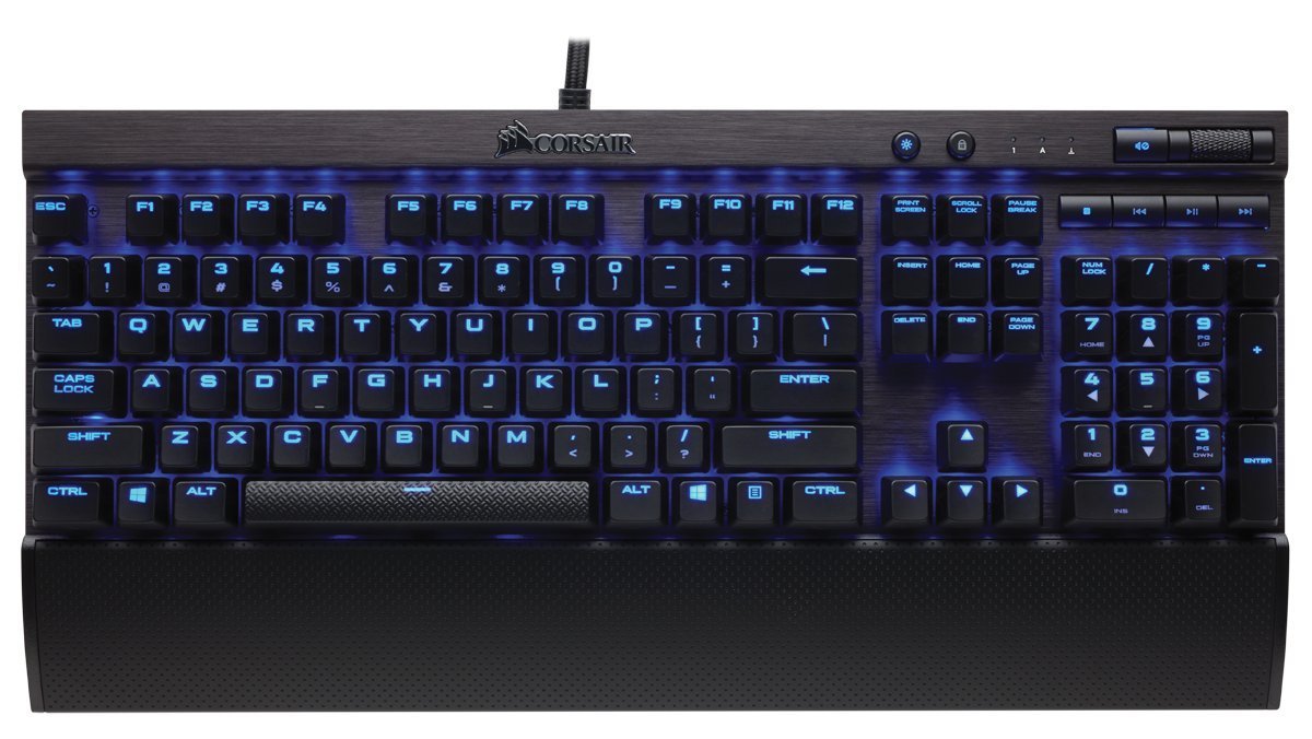 差价明显！Corsair Gaming K70 LUX蓝光红灯
