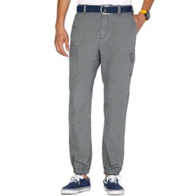 清仓价！NAUTICA诺帝卡束口休闲工装长裤P53942