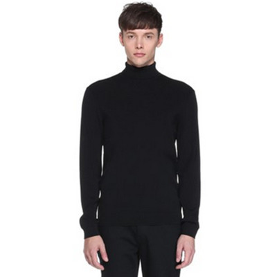 简约帅气！TRENDIANO翻折高领套头长袖针织衫3HI4032440