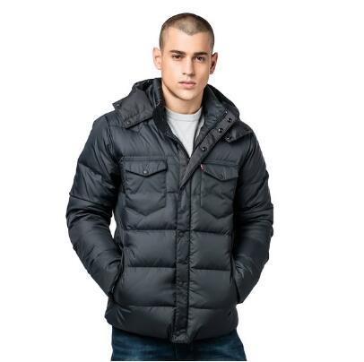 帅气保暖！Levi's 李维斯 男式 羽绒外套 27675-0000