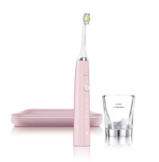 中亚海外购！飞利浦  HX9362/67 声波震动牙刷 粉色