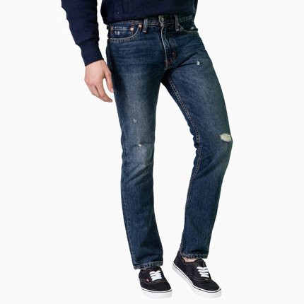 历史好价！李维斯五袋款511系列做旧水洗牛仔裤04511-1808