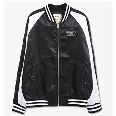 运动休闲！VANS万斯棒球服外套夹克VN0A33VPBLK