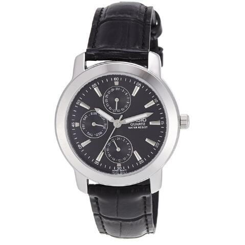 简约实用！Casio 卡西欧 男表 MTP-1192E-1ADF