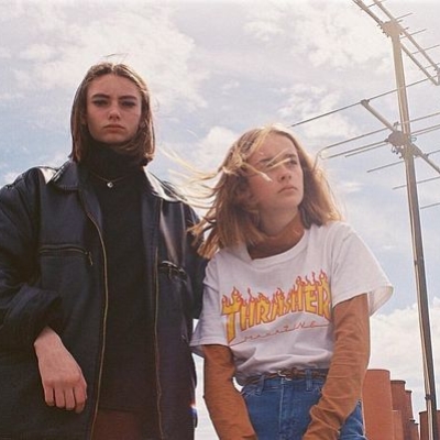 再也不想看AJ girl了，这个冬天只看Thrasher girl