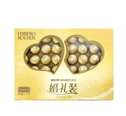 送礼首选！Ferrero 费列罗 巧克力96粒婚礼装1200g
