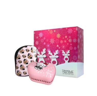 送妹纸！Tangle Teezer 萌系圣诞美发梳礼盒