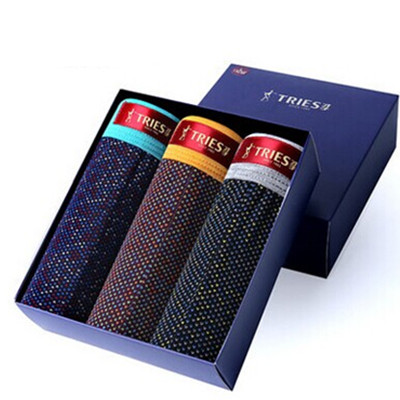 白菜价！TRiES才子男士平角内裤3条装