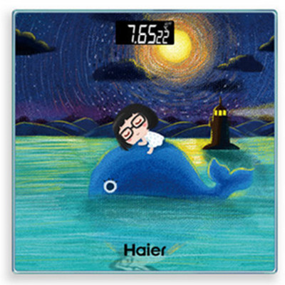 纤薄设计！Haier海尔电子秤TZC01-00
