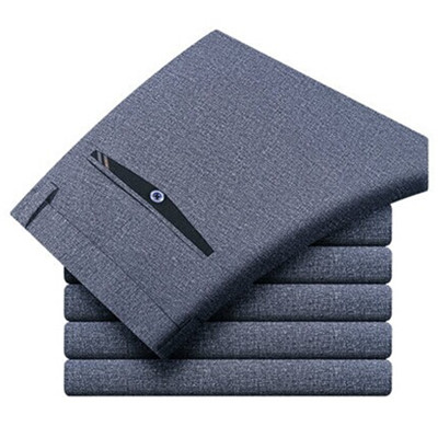 商务休闲！北极绒直筒修身长裤XXK-1605