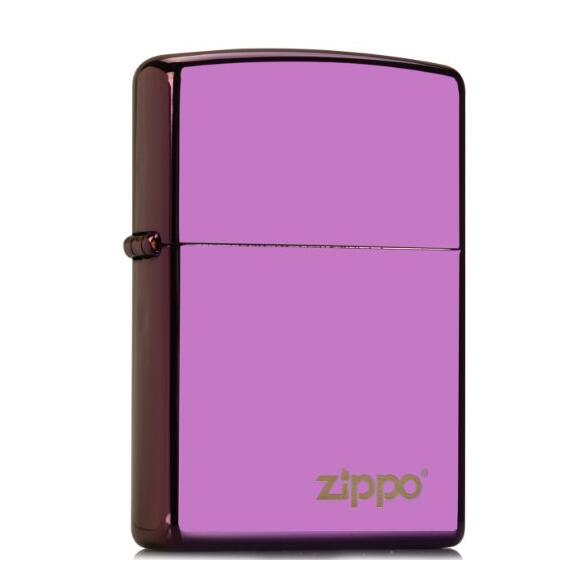 质感出众！Zippo 芝宝 打火机 紫色深渊  24747ZL