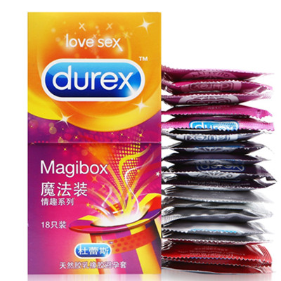 新颖设计！Durex杜蕾斯避孕套魔法装情趣系列18只装