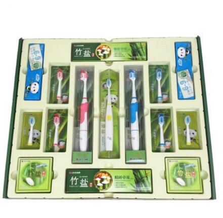 明星款！LG LGD-015 电动牙刷 家庭装15件套