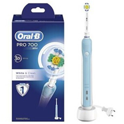 好价再来！Oral-B欧乐-B Pro 700净白系列电动牙刷