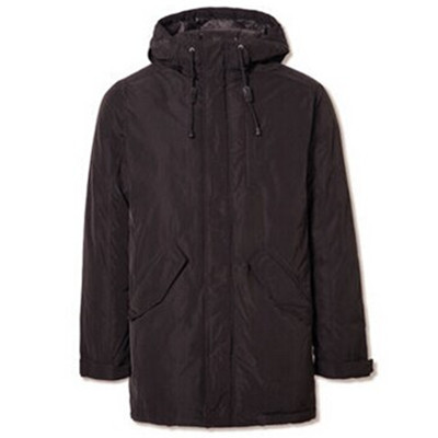 保暖有型！ESPRIT男士休闲时尚连帽中长款羽绒服-125EE2G017