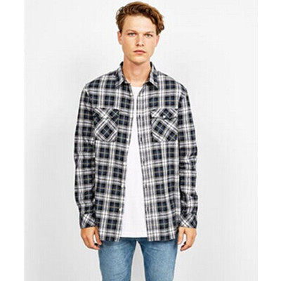 经典款！Bershka男士格纹衬衫05908454