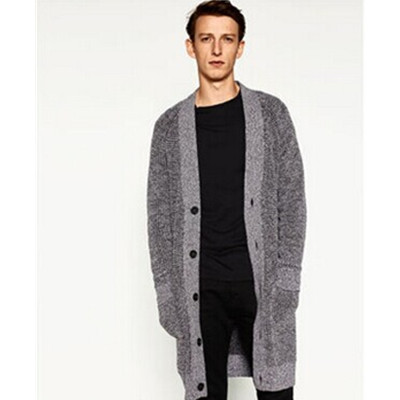 成熟帅气！ZARA男装长版外套00693423802