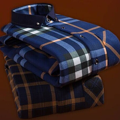 新颖款式！牧鹿男士保暖衬衫15366