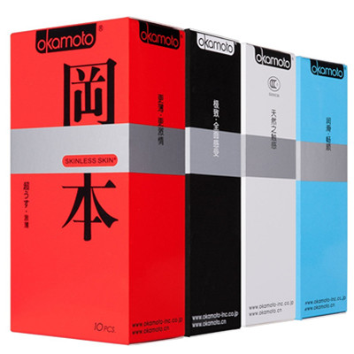 回味无穷！Okamoto冈本避孕套skin肤感组合装40片