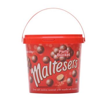 澳大利亚进口！德芙 麦提莎麦芽脆心牛奶巧克力(桶装)520g