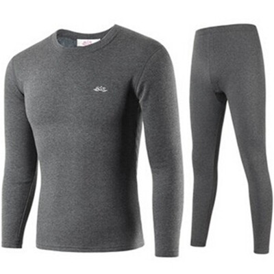 加绒加厚！波司登男士加绒加厚羊毛内衣套装