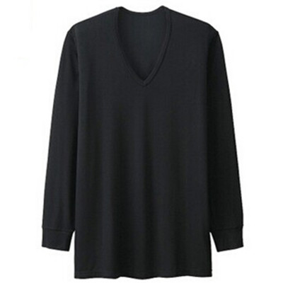 简约百搭！UNIQLO优衣库HEATTECH V领T恤(9分袖)172756