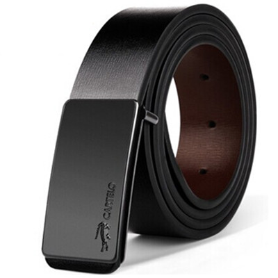 休闲干练！卡帝乐鳄鱼皮带