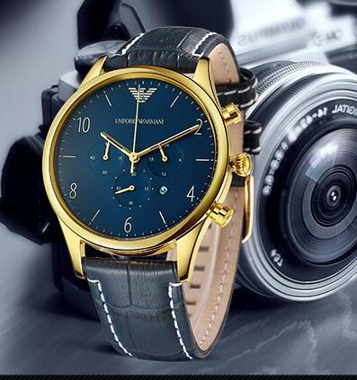 低调时尚感！ARMANI 阿玛尼 石英男士手表 AR1862