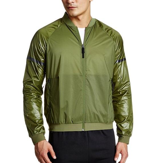 材质拼接！adidas 阿迪达斯 男式 梭织茄克 AY3826