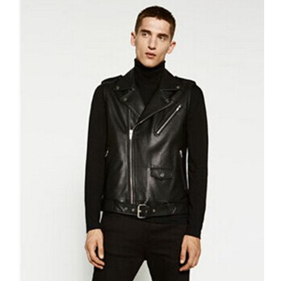 硬朗帅气！ZARA男装机车款背心00706305800