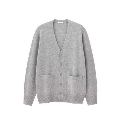 低于双12！极优长袖V领针织开衫毛衣男士休闲外套275808