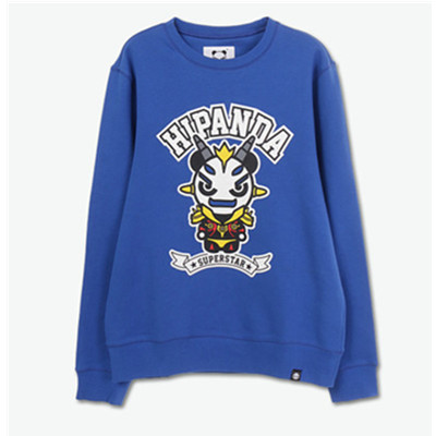 卡通有趣！HIPANDA 男款变形金刚熊猫卫衣