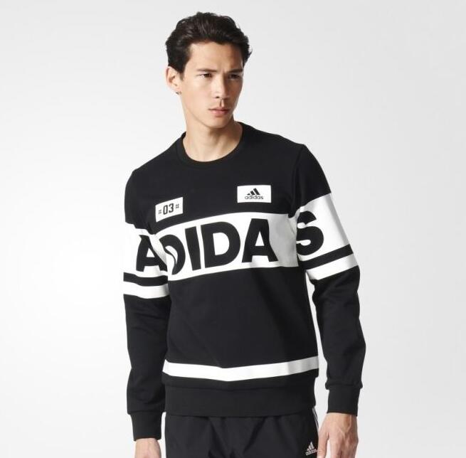 活力醒目！adidas 阿迪达斯 男式 运动衫 AZ8359
